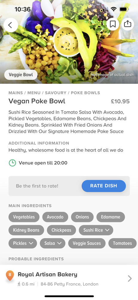 Dish – Vegan Poke Bowl